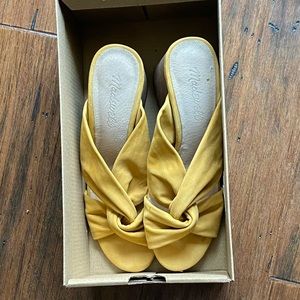 Madewell Twist Knot Slides